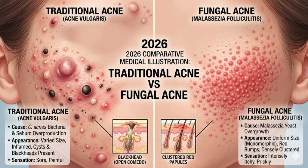 fungal-acne-vs-bacterial-acne-visual-comparison-guide