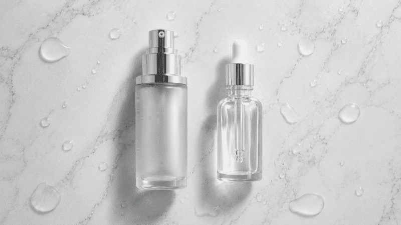 Luxury multi-weight hyaluronic acid serum beside single-ingredient formula — is luxury hyaluronic acid moisturizer worth the premium for mature skin